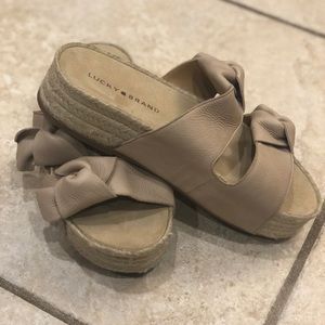 Lucky Brand Plat Form Sandals